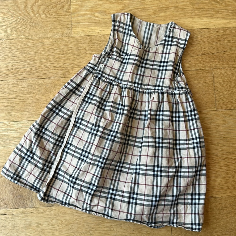 Burberry Girls Reversible Nova Wrap Dress
